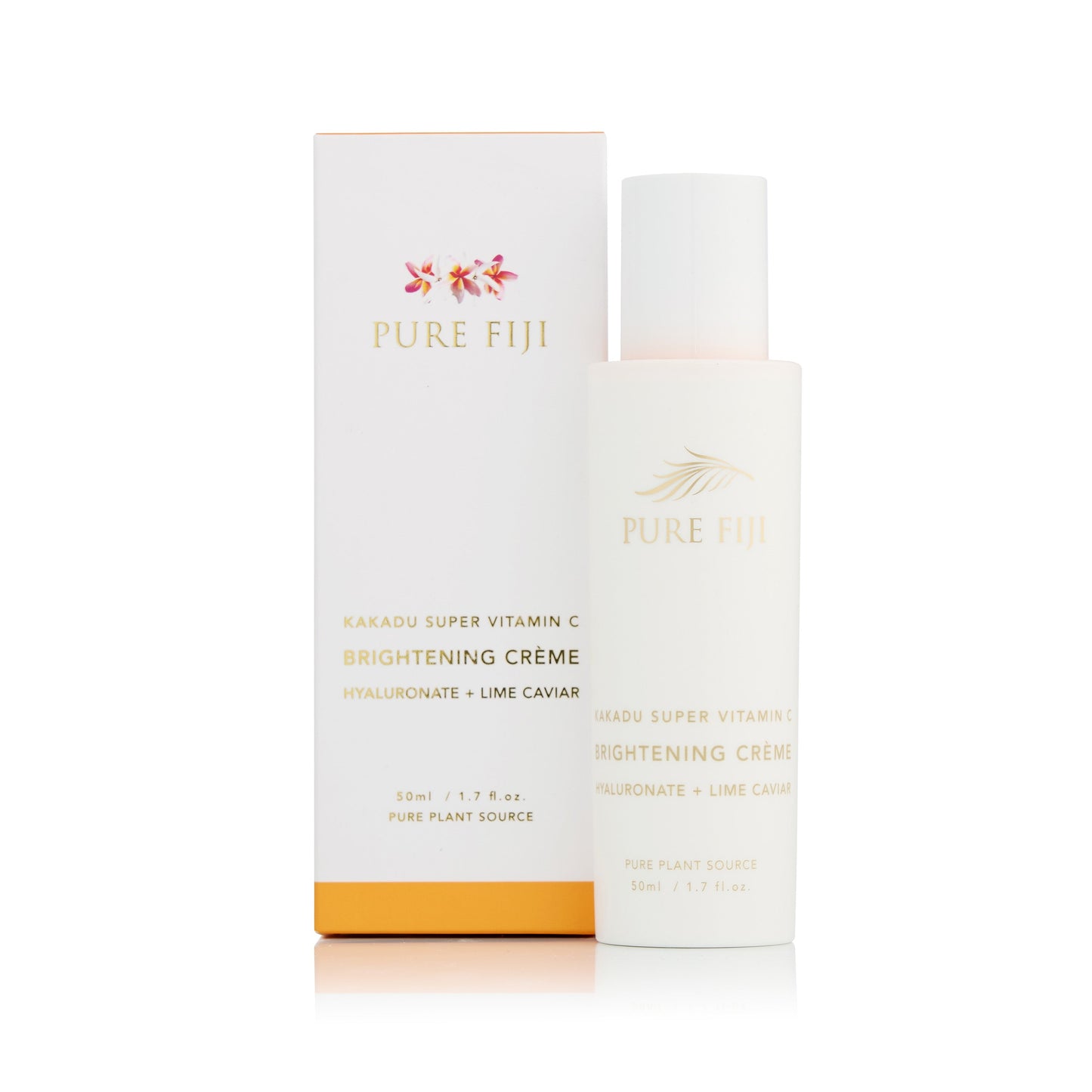 Vitamin C Brightening Creme with Hyaluronic & Lime Caviar (1.7oz/50ml)