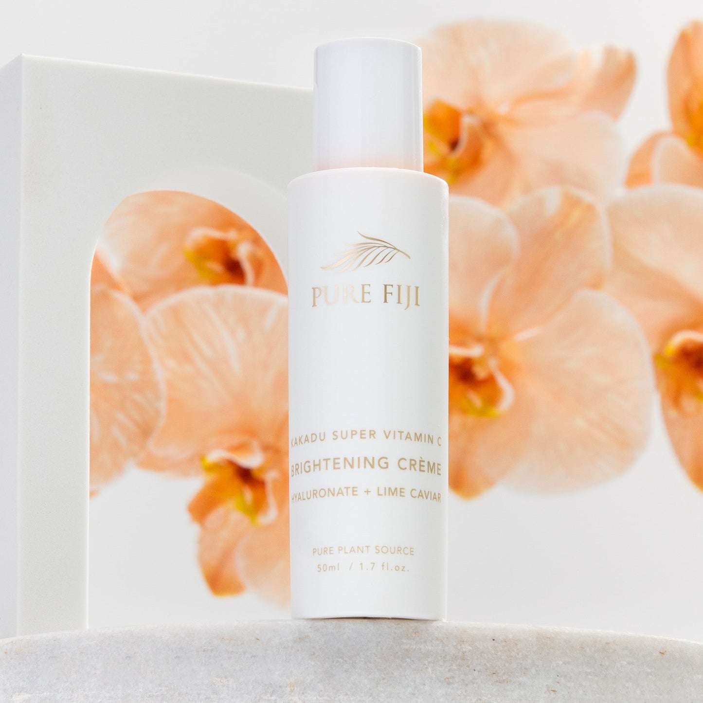 Vitamin C Brightening Creme with Hyaluronic & Lime Caviar (1.7oz/50ml)