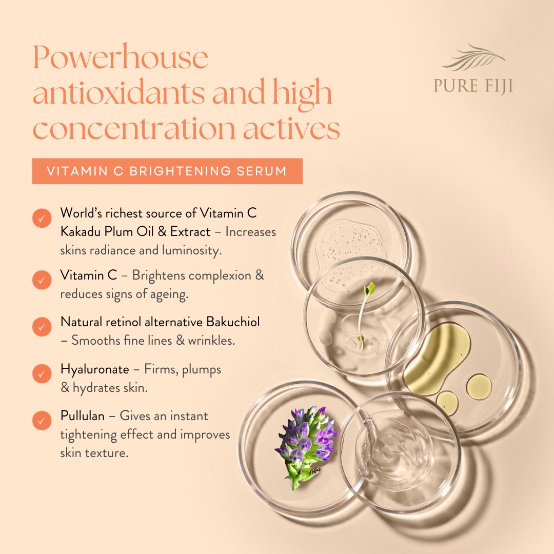 Kakadu Super Vitamin C Brightening Serum with Hyaluronate + Bakuchiol
