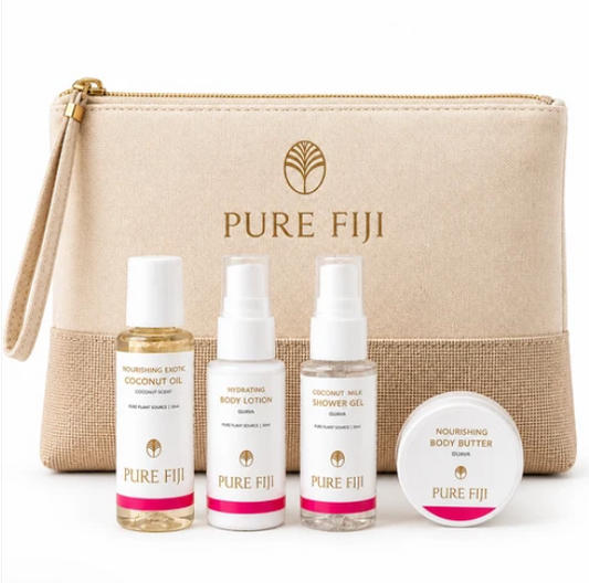 Pure Fiji - Spa Essentials Pouch - Dragon Fruit