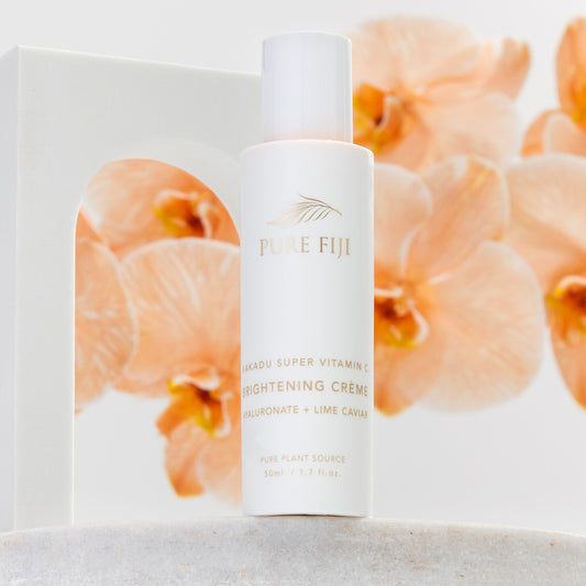 Vitamin C Brightening Creme with Hyaluronic & Lime Caviar (1.7oz/50ml)