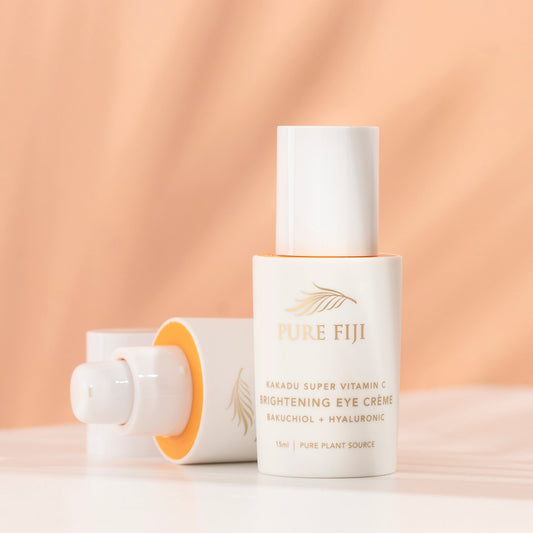 Kakadu Super Vitamin C Brightening Eye Creme with Bakuchiol + Hyaluronic (0.5oz/15ml)