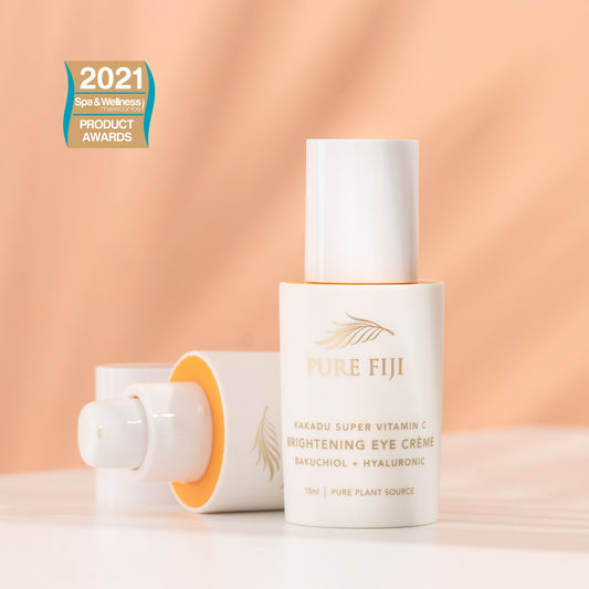 Kakadu Super Vitamin C Brightening Eye Creme with Bakuchiol + Hyaluronic (0.5oz/15ml)